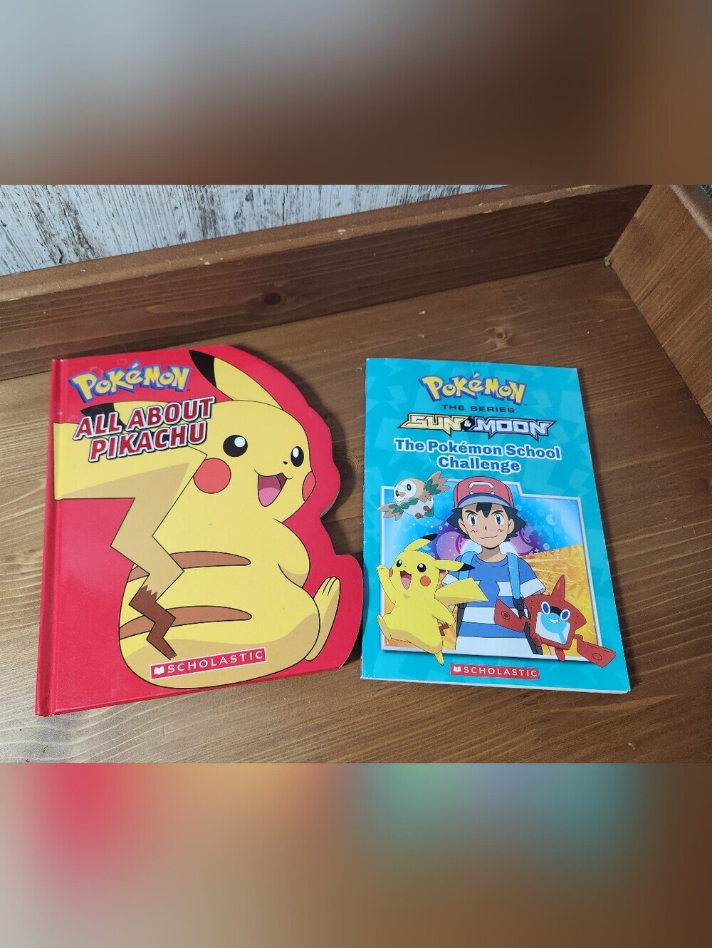 Pokémon Pikachu Kids Scholastic Book Set of 10 - Youth Lot Books